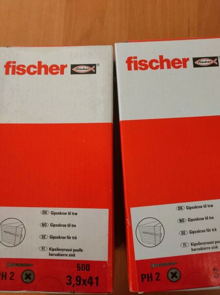 Саморезы Fischer FSN-TPG 3,9x41  (упак. 500 шт.) 11088 фото