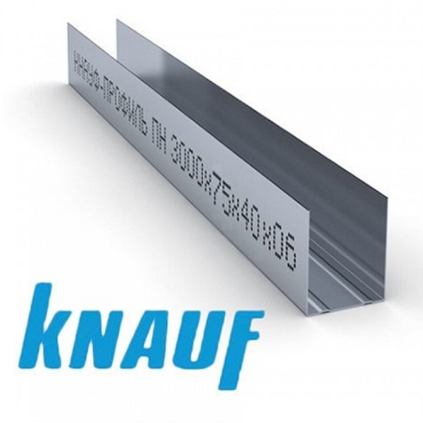 Профиль KNAUF UW 50/40/0,6 3 м 12345 фото